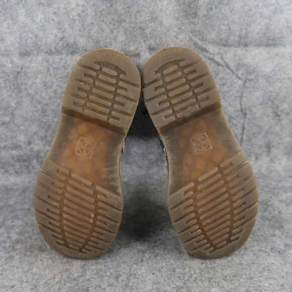 Dr Martens Shoes Girls 2 Boot Combat Delaney 1460 Floral Zip Leather Lace Up Kid - Picture 10 of 13